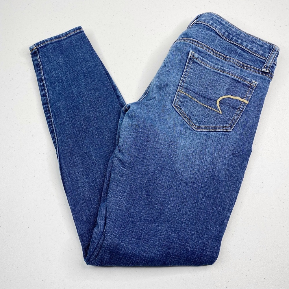 American Eagle Jegging Stretch Reg Wash 6 Reg